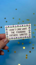Founding Fathers Sticker: Small