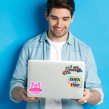 Born in the 1900s: Holographic Sticker