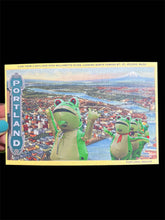 POSTCARD Portland Frogs