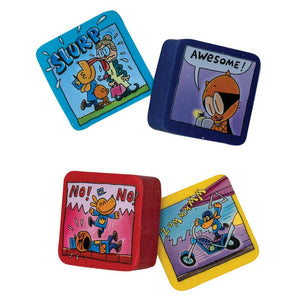 Dog Man Comic Eraser