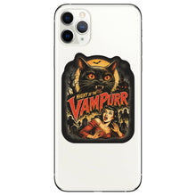Night of the Vampurr Retro Vinyl Sticker