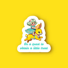 On a Quest to Obtain Little Treat Sticker