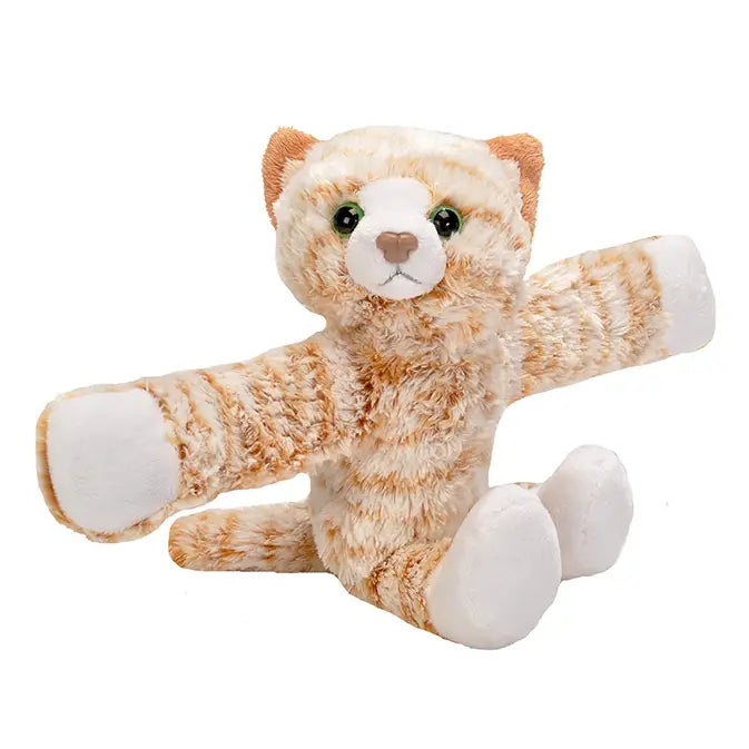 Huggers Orange Tabby Cat Stuffed Animal 8