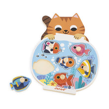 Cat Aquarium 6pc Peg Puzzle