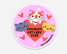 Childless Cat Lady Sticker