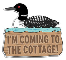 I'm Coming to the Cottage Heated Rivalry Die Cut Sticker