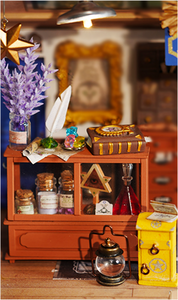 DIY Miniature House Kit: Alice's Tea Store