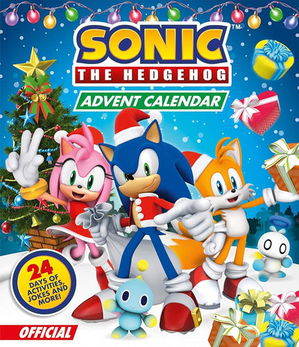 Sonic The Hedgehog Advent Calendar: NEW for 2025, a festive collection of books, activities, crafts and surprises! The perfect gift for kids who are fans of the movies, TV shows and games! cover image
