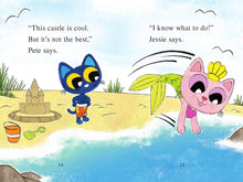 Pete the Kitty and the Mermaid's Sandcastle (My First I Can Read) by Dean