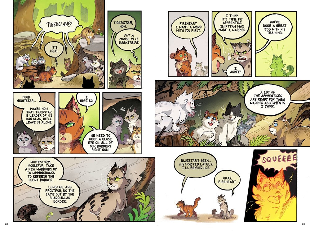 Begin 3 Warriors Graphic Novel: The Prophecies Begin #3 by Hunter – Maggie Mae ...