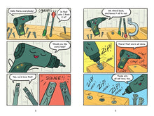 The Fix-Its: Power Up with Power Drill (I Can Read Comics Level 3) by Reul