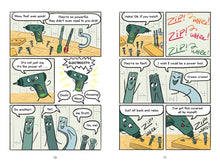 The Fix-Its: Power Up with Power Drill (I Can Read Comics Level 3) by Reul