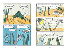The Fix-Its: Power Up with Power Drill (I Can Read Comics Level 3) by Reul