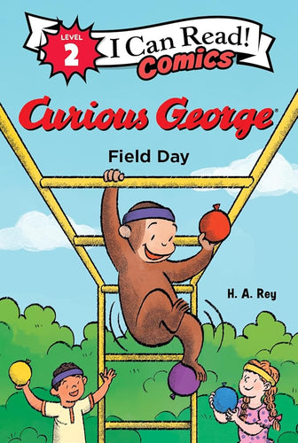 Curious George: Field Day (I Can Read Comics Level 2) cover image