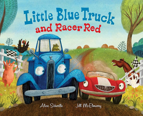 Little Blue Truck and Racer Red cover image