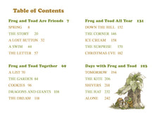 Frog and Toad: 4 Classic Stories of Friendship by Lobel
