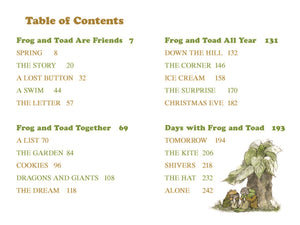 Frog and Toad: 4 Classic Stories of Friendship by Lobel
