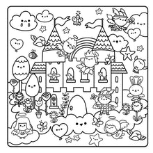 Cozy Coloring: Magic: A Comfy Vibes Coloring Book for Adults and Kids