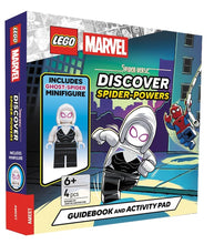 LEGO Marvel Spider-Verse Discover Spider-Powers: Includes Ghost-Spider Minifigure, Guidebook, and Activity Pad cover image