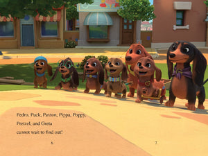 Pretzel and the Puppies: Construction Pups (I Can Read Level 1) by Rey