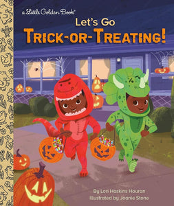 Let's Go Trick-or-Treating!: A Halloween Book for Kids and Toddlers (Little Golden Book) cover image