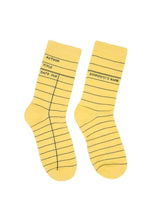Library Card Socks - Large