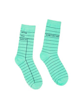 Library Card Socks - Small