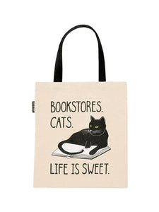 Bookstores Cats Tote Bag