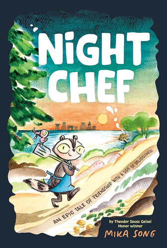 Night Chef: An Epic Tale of Friendship with a Side of Deliciousness! (A Graphic Novel) cover image