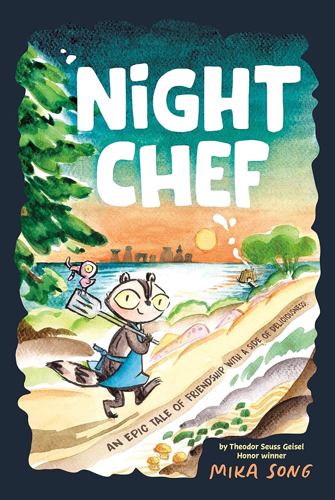 Night Chef: An Epic Tale of Friendship with a Side of Deliciousness! (A Graphic Novel) cover image