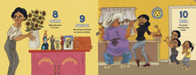 Menudo Sunday: A Spanglish Counting Book by Águila, & Meza