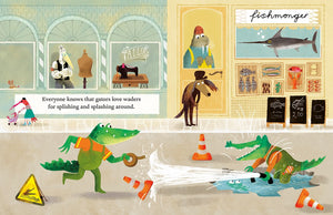 What Kind of Shoes Does a Hippopotamus Choose? by Maconie & Braun