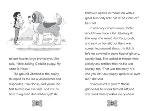 Moose and Violet Knock Things Down #1 (Superpower Puppies) by Powell & Humphrey