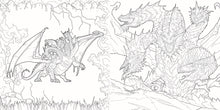 Dragons of the Realms: An Official Dungeons & Dragons Coloring Book