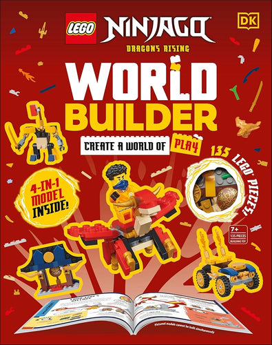 LEGO Ninjago World Builder: Create a World of Play with 4-in-1 Model and 150+ Build Ideas! cover image
