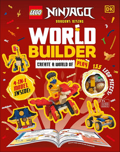 LEGO Ninjago World Builder: Create a World of Play with 4-in-1 Model and 150+ Build Ideas! cover image