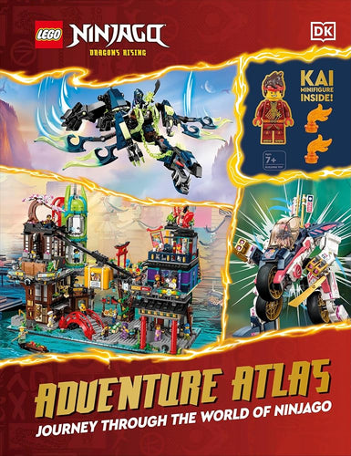 LEGO Ninjago Dragons Rising Adventure Atlas: Journey Through the World of Ninjago cover image