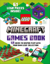 LEGO Minecraft Games Book: 50 Fun Ideas to Inspire Play with Your LEGO Collection! cover image