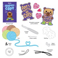 Happy Capy: Crochet Book & Kit: With step-by-step instructions and everything you need included!