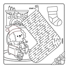Cozy Christmas Advent Coloring Book:  (Happy Days Cozy Coloring) by  Aiello