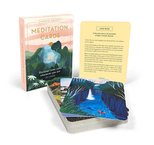 Mindful Escapes Meditation Cards: Discover inner calm wherever you are - 55 cards