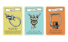 Know Your Knots: Learn the best knots for outdoor adventures - 30 cards and 2 ropes