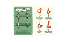 Know Your Knots: Learn the best knots for outdoor adventures - 30 cards and 2 ropes