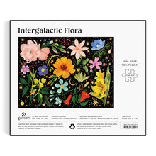 Intergalactic Flora 1000 Piece Foil Puzzle by Galison