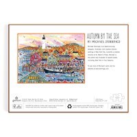 Michael Storrings Autumn By the Sea 1000 Piece Puzzle by Galison