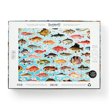 Judgy Fish 100 Piece Puzzle (Plus 6 bonus puffy stickers)