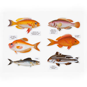 Judgy Fish 100 Piece Puzzle (Plus 6 bonus puffy stickers)