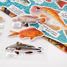 Judgy Fish 100 Piece Puzzle (Plus 6 bonus puffy stickers)