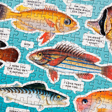 Judgy Fish 100 Piece Puzzle (Plus 6 bonus puffy stickers)