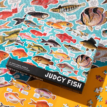 Judgy Fish 100 Piece Puzzle (Plus 6 bonus puffy stickers)